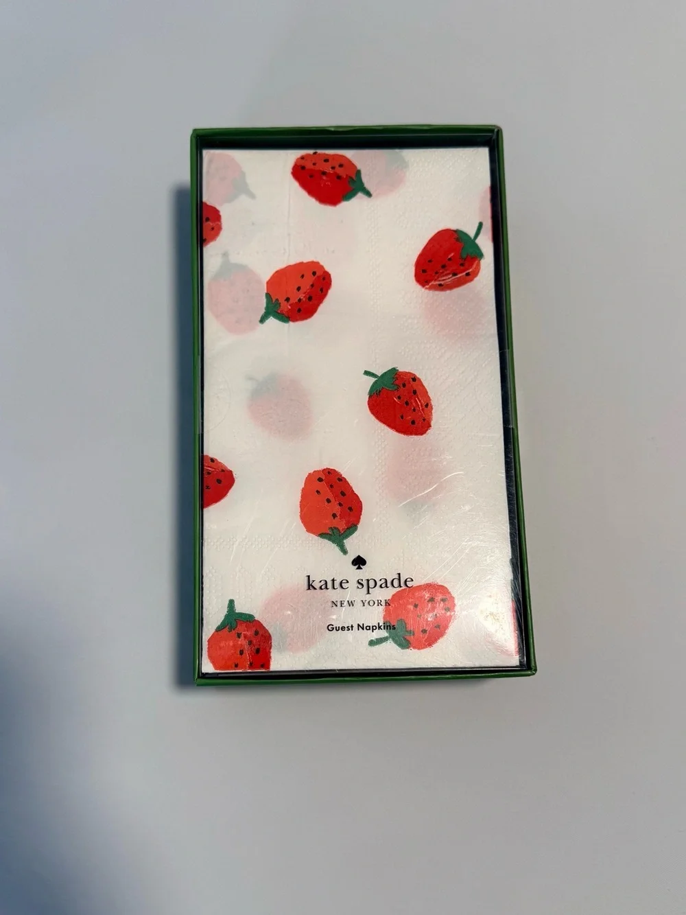 Kate Spade New York Strawberry Dinner Napkins | NWT